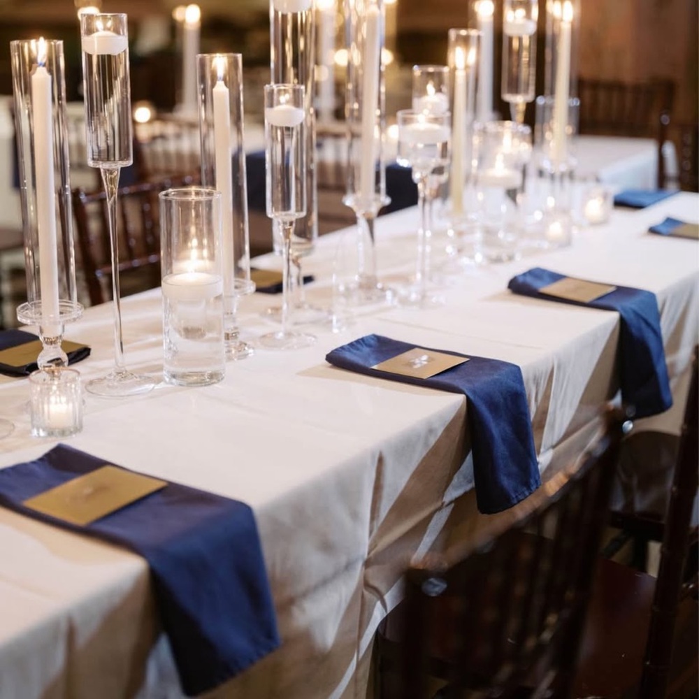 Navy Blue Napkins